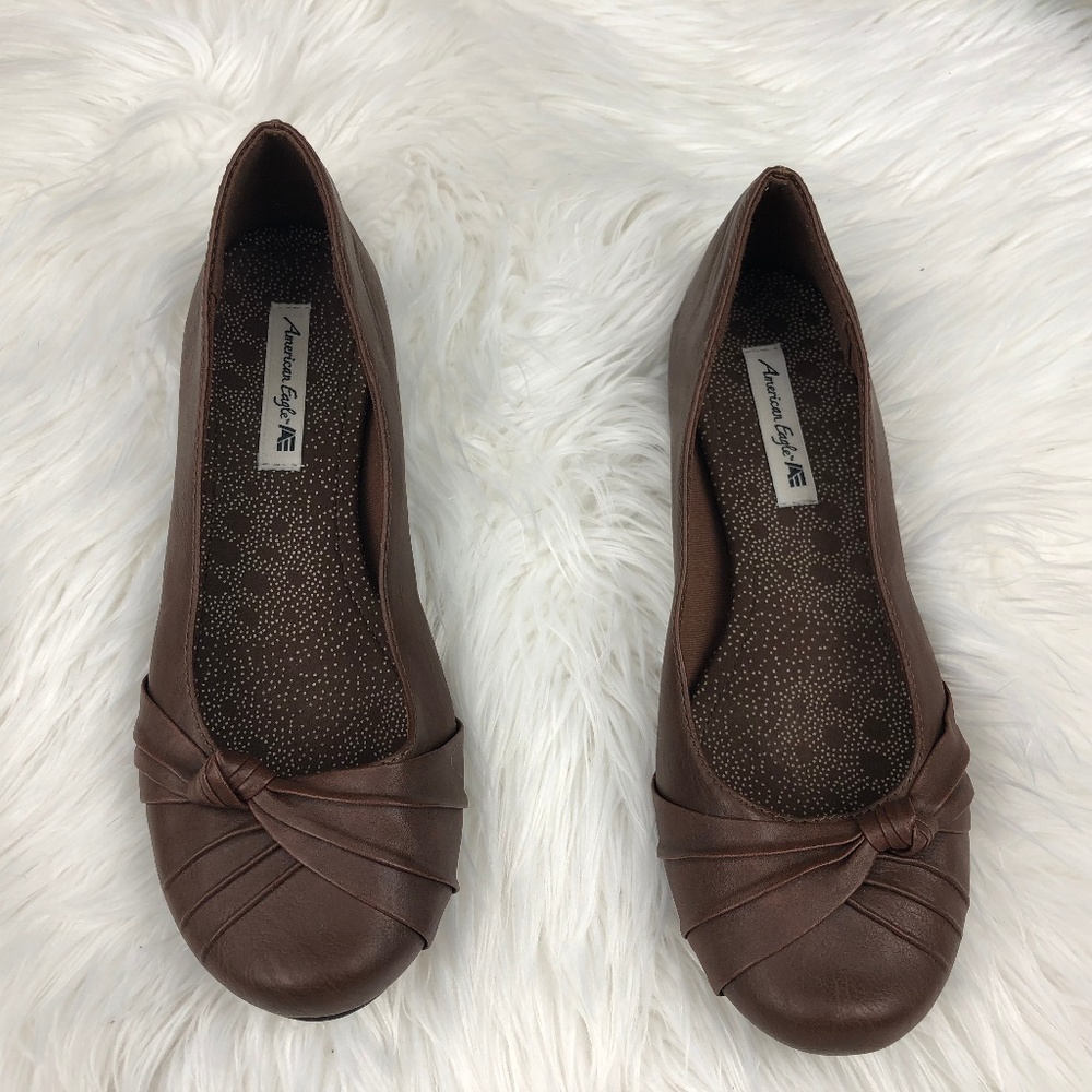 American Eagle Ballerina Round Toe Flats Size 7